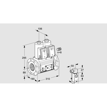 Honeywell Kromschroder VCS780F05NNWR3E/PPPP/2-4P KS88203901