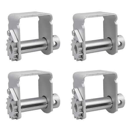 Mytee Products Standard Sliding Zinc Coated Winch for C Track WLL 5500 lbs, 4PK WinchSC-Zx4