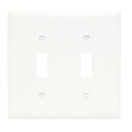 Legrand Wall Plate, Toggle, Brown, Nylon TPJ2W