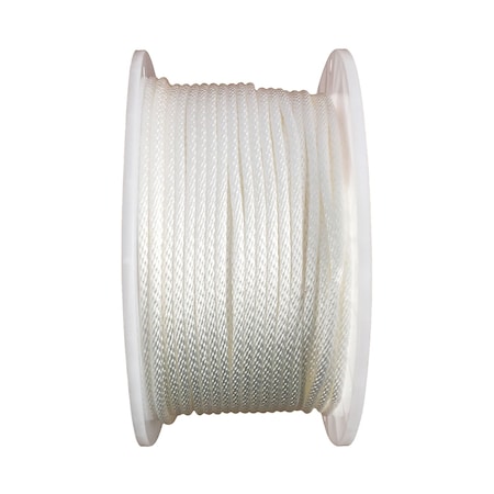 Koch Industries Koch Industries 1/4 in. D X 500 ft. L White Solid Braided Nylon Rope 5220844
