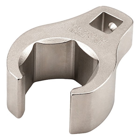 Tekton Crowfoot Wrench, Steel, 2 13/64 in L WCF15225