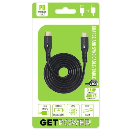 Aries 3 ft. USB-C to USB-C Cable 108603