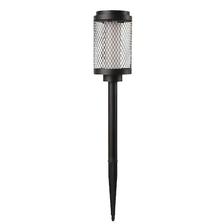 Boston Harbor Solar Pathway Light, Mesh Metal 27098