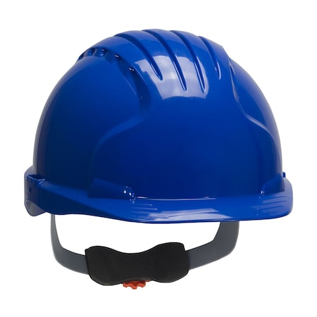 Jsp Cap Style Hard Hat with HDPE Shell, 6-Point Polyester Suspension and Wheel Ratchet Adjustment 280-EV6151-50