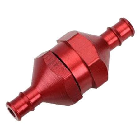 Dubro Products In-Line Fuel Filter, Red DUB834
