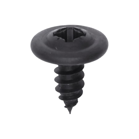 Auveco 4.2-1.41 x 10mm Phillips Type 1A Drive Washer Head - Black, 100PK 12062