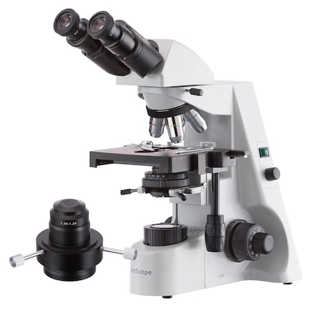 Amscope B690 Infinity-Corrected Binocular Compound Microscope 40X-1000X w/20W Halogen Kohler Illumination, O B690-DKO-E5