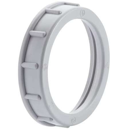 Halex Rigid Conduit Bushing, 1/2 in, 0.537 in Dia, 2.64 in L, PVC, 4/BAG, 4PK 27520
