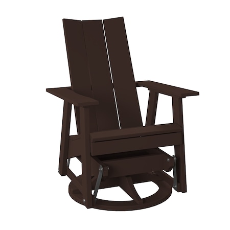 Polybird MODERN SWIVEL GLIDER     TUDOR BROWN POLYBIRD P69