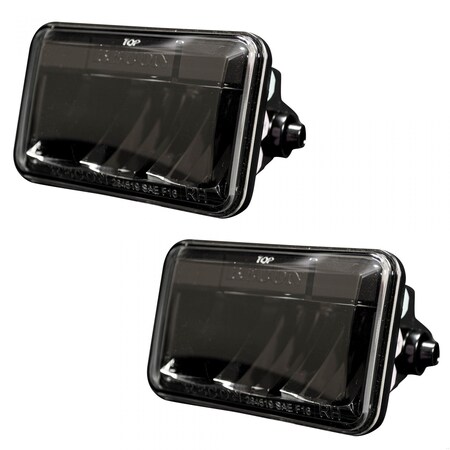 Recon 15-C F150(EXCLUDING RAPTOR)/17-C F250/F350/F450/F550SD LED FOG LIGHTS 264519BK