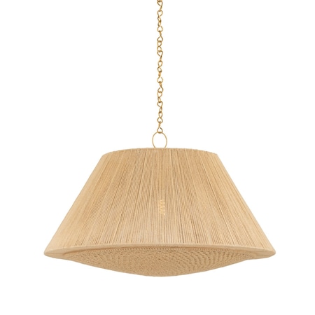 Hudson Valley Lighting Mystic 36 in. Pendant Aged Brass 9436-AGB