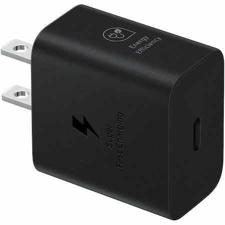 Samsung 25W TRAVEL ADAPTER WITHOUT CABLE - BLACK EP-T2510NBEGUS