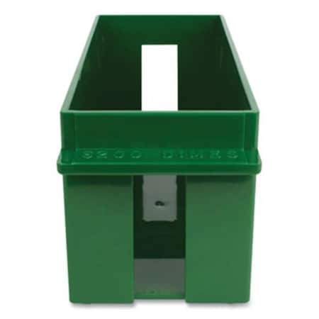 Amistad Dimes Extra-Capacity Coin Tray, Green AM3748098