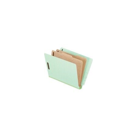 Pendaflex FOLDER, CLSF, ET, 2DIV, LTR, LGN, 10PK 23224