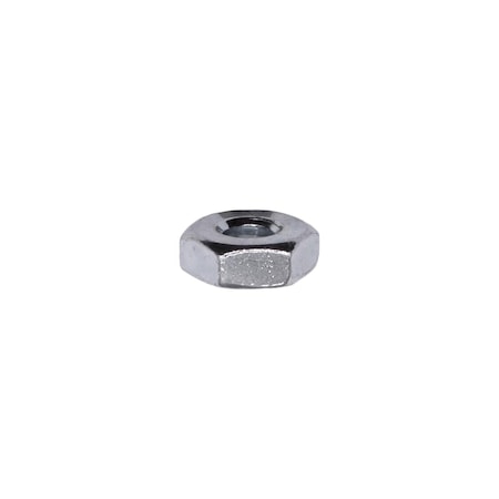 Auveco 8-32 Hex Machine Screw Nut Zinc, 100PK 728