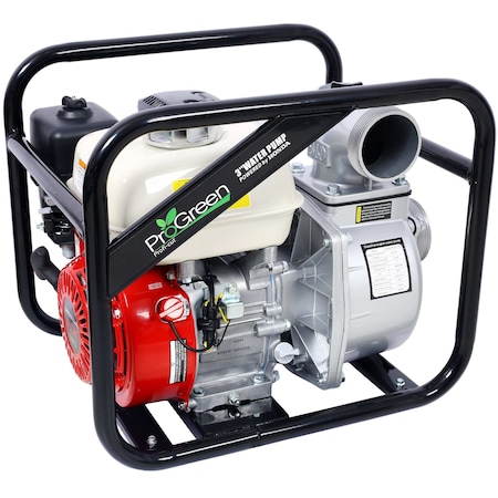 Wrightmaster 3 in Portable Water Pump, 264 GPM, Powered by Honda GX160 163cc Commercial Engine ZR-P245709