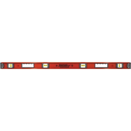 Johnson Level 48'' Magnetic Heavy-Duty Aluminum I-Beam Level 1254-4800
