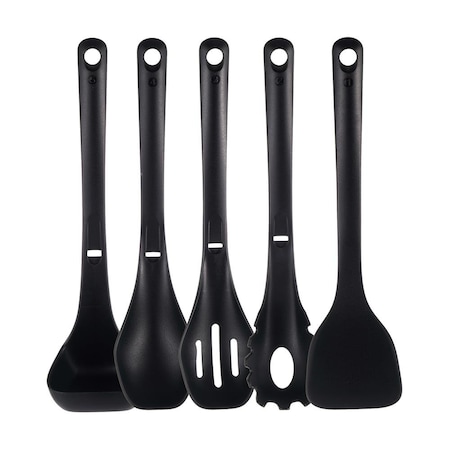 Nutrichef Kitchen Cooking Utensils Set NCWSTKBLKUTENS