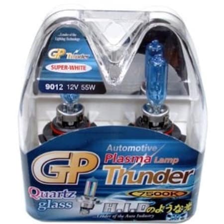 Gp-Thunder GP Thunder 7500K 9012 9012LL HIR2 Xenon Quartz Halogen Super White Light Bulbs GP395881