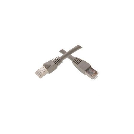 Cable Wholesale Shielded Cat6 Gray Ethernet Patch Cable, F/UTP, Snagless/Molded Boot, POE Compliant, 100 foot 10X8-521HD