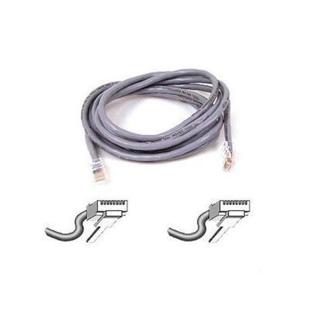 Belkin 5Ft Cat5E Patch Cable, Utp, Gray Pvc Jacket, 24Awg, T568B, 50 Micron, A3L791-05