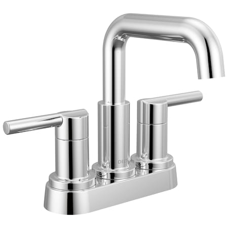 Delta Nicoli Two Handle Centerset Bathroom Faucet, 6.56 in, Chrome 25849LF