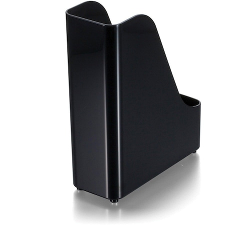 Oic Open Top Magazine File, Black OIC22352