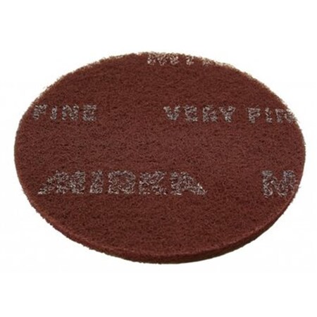 Mirka 6 in. Scuff Disc Pad, Red MRK-18-241-447
