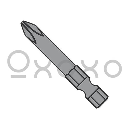 Oxoxo 2X6X1/4 Phillips Power Bit, 20PK 195957