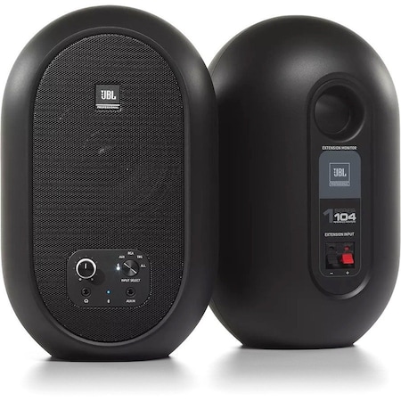 Harman Professional Solutions JBL 104-BT Portable Bluetooth Speaker System - 60 W RMS - Matte Black - Desktop - 2 Pack 104SETBTUS