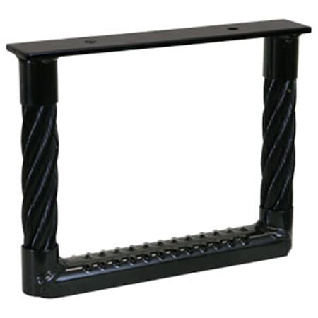 Backseat 9 in. Tall x 12 in. Wide, Step Cable Type - Black BA2142977