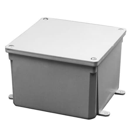 Abb Polycarbonate Molded Screw Cover Junction Box 5-Inch x 5-Inch x 2-Inch Carlon E989PPJ