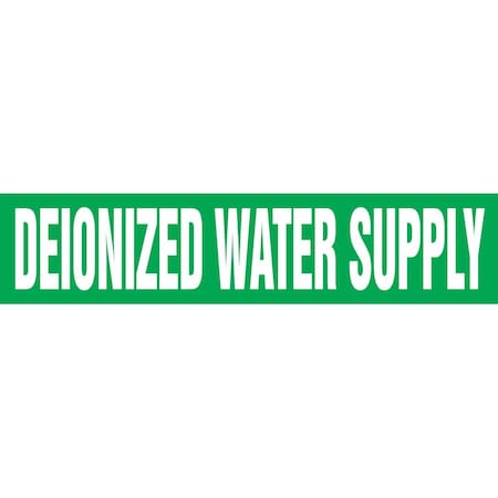 Accuform ASME ANSI PIPE MARKER DEIONIZED RPK257STB