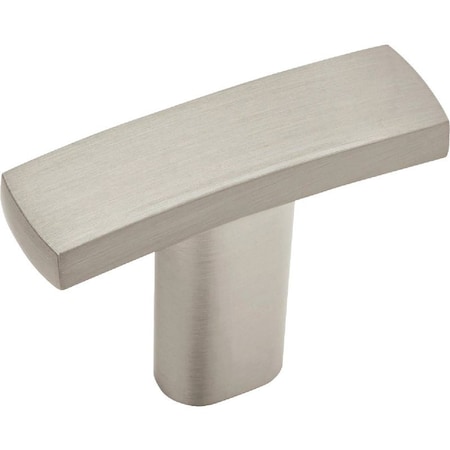 Amerock Cabinet Knob, 1.06 in Projection, Zinc, Satin Nickel, 6PK 6PK37320G10