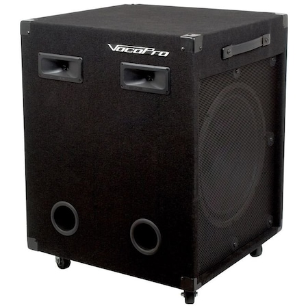 Vocopro Stereo 15-in Vocal Speaker System VX-30II
