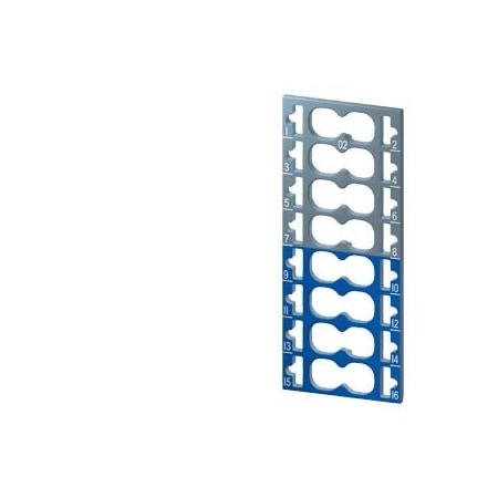 Siemens SIMATIC ET 200SP, 10 color-coded labels Color code CC02, for I/O 6ES7193-6CP02-2MA0