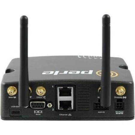 Perle Systems IRG5521+ FN LTE-A PRO ROUTER 2X ETHERNET SERIAL GPIO WIFI ANT 08000419