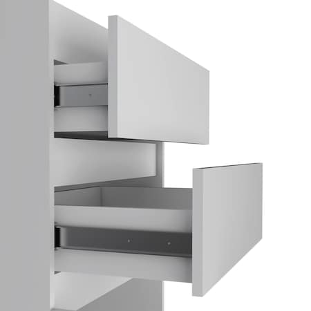 Homeroots 23" White Two Drawer Standard Chest 544051