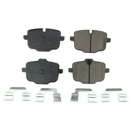 Powerstop Z17 Evolution Clean Ride Ceramic Brake Pads with Hardware 17-1850