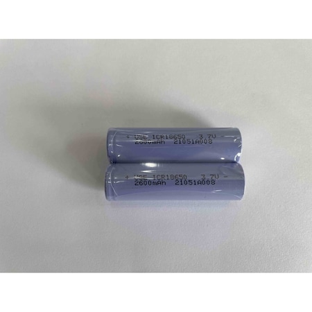 Us Electronics 2600 mAh Li-Po battery x2, 2PK USE-18650-2600MAH
