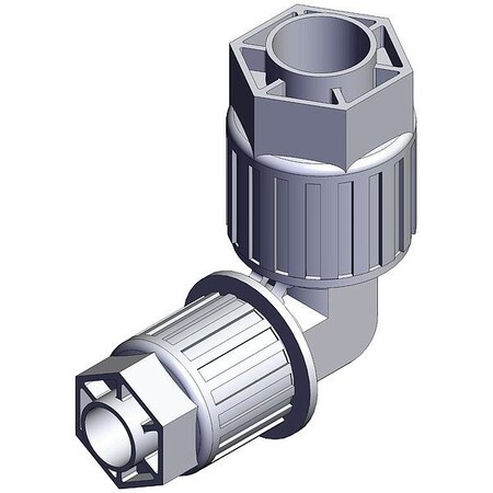 Smc High Purity Tube Fitting, Reducer, PFA LQ3E5A-R1