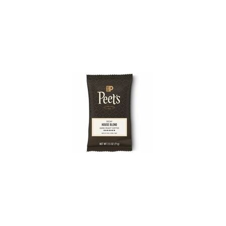 Peets Coffee Peet's CoffeeTM Decaf House Blend Coffee, 2.5 oz, House Blend, Decaffeinated, 6PK 504913