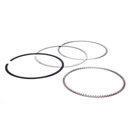 Hands On JG7708-4600-5 4.600 Moly 0.043 x 0.043 3.0 mm Piston Ring Set - Motor State Distributing HA3619989