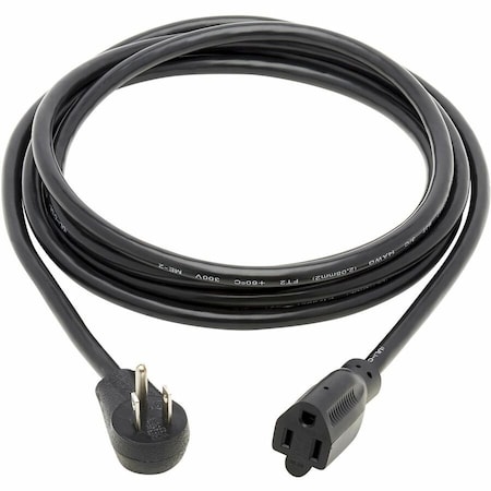 Tripp Lite Power Cord, 10 ft, Black, 14 AWG P024-010-15D