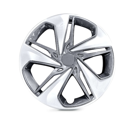 Altertrim 2016-2021 Honda Civic 16 in Hubcaps Wheel Rims Cover + Compatible With Steel Whls, (Chr), 4PK CHB-5103-C-16