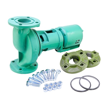 Taco 2.5 in. Flg 1/4HP CI InLine Pump 121E