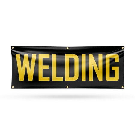 Signmission Welding, 24 Inch x 72 Inch, Vinyl Banner B-72-30938