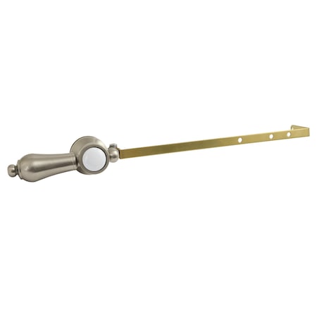 Kingston Brass Universal Front or Side Mount Toilet Tank Lever, Brushed Nickel KTBALD8