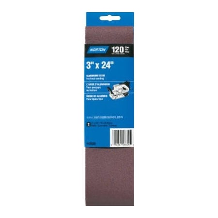 Norton Co Belt Sanding 3X24In 50Grit 02238