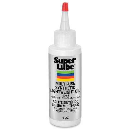 Super Lube 4 oz Bottle, Hydraulic Oil, 68 ISO Viscosity, 80W SAE 52004